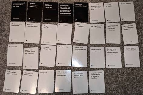 cards against humanity metal box|Cards Against Humanity pack list.